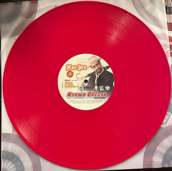 Mac Dre - Ronald Dregan: Dreganomics (2xLP, Album, Ltd, RE, Blu) (Near Mint (NM or M-)) (Near Mint (NM or M-)) - Image 4
