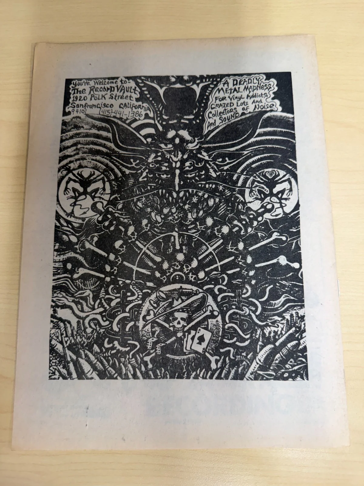 Metal Mania Magazine #11 June 1983 Zine, Randy Rhoads, Yngwie, UFO, US Festival - Image 6