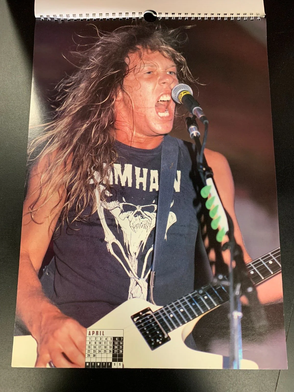 Metallica 1991 calendar - Image 3