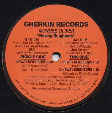 Mondeé Oliver - Newsy Neighbors (12") (Near Mint (NM or M-))
