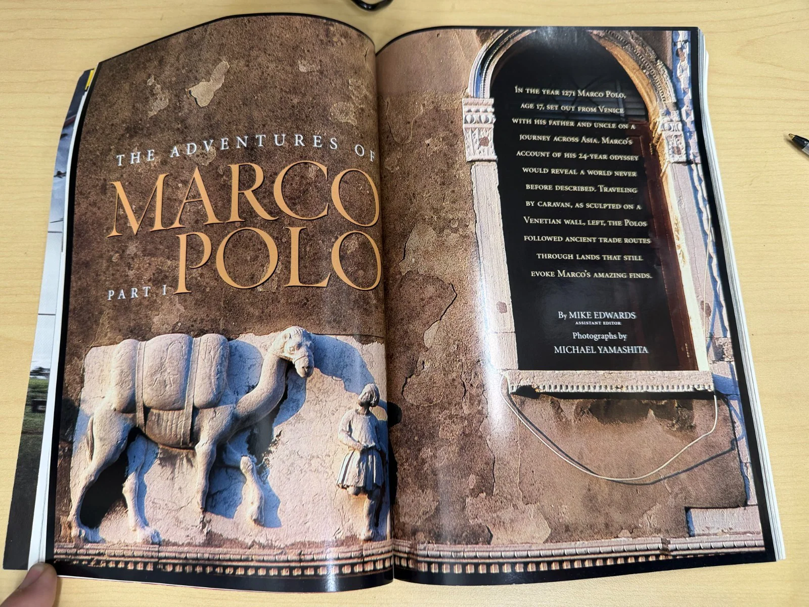 NATIONAL GEOGRAPHIC MAGAZINE MAY 2001 Marco Polo, Jaguars, Black Sea, Frogs - Image 6