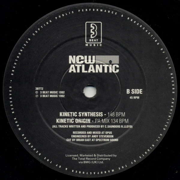 New Atlantic Featuring Linda Wright - Into The Future (12") (Very Good Plus (VG+)) - Image 5