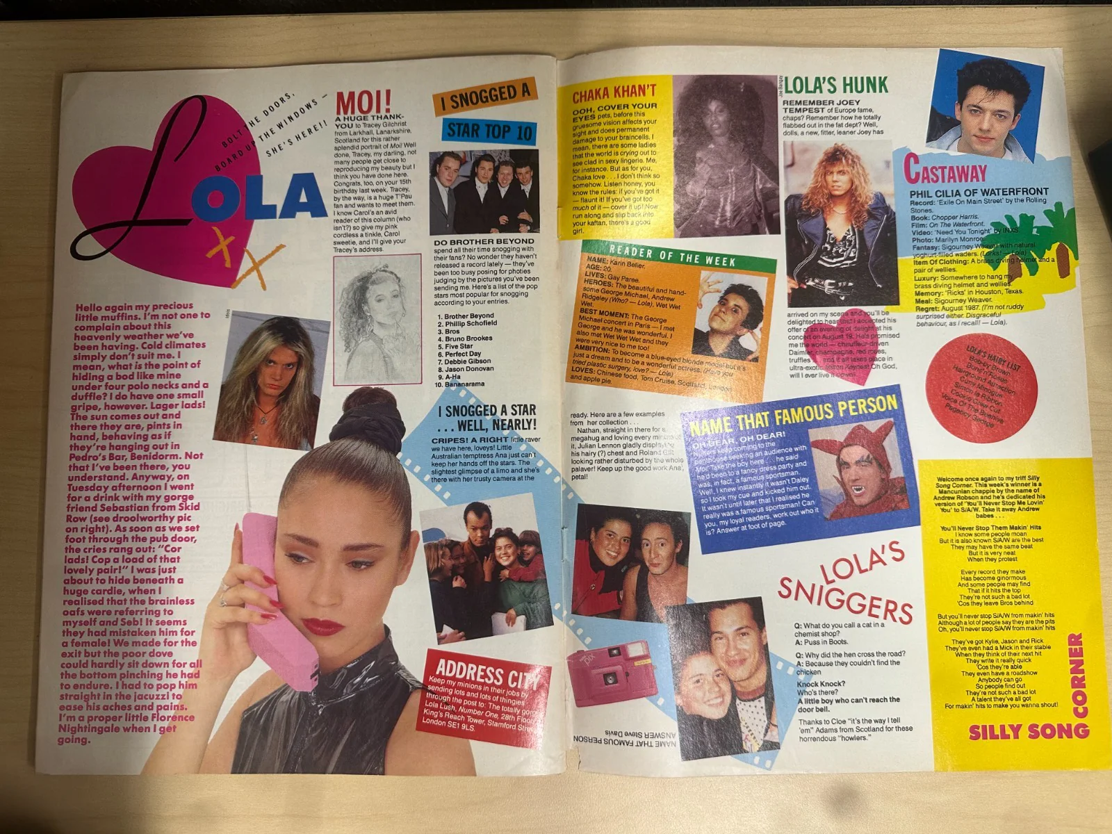 Number One magazine (August 9, 1989) ISSUE 320 NENEH CHERRY - Image 7
