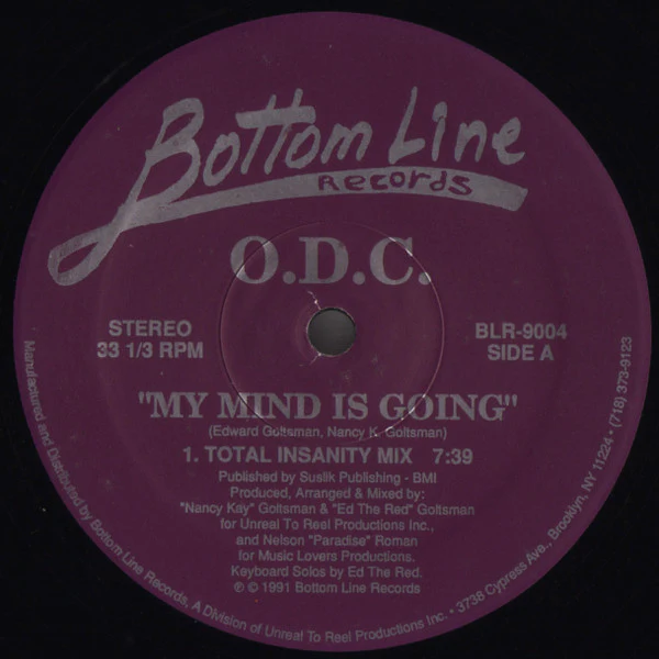 O.D.C. - My Mind Is Going (12") (Very Good Plus (VG+))