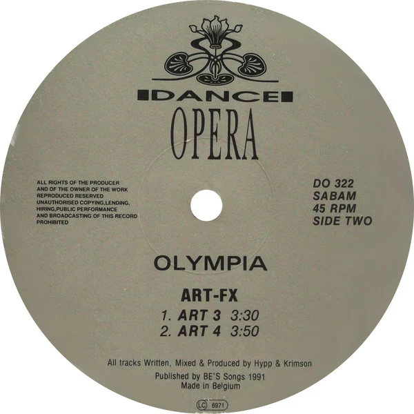 Olympia - Art-FX (12") (Very Good Plus (VG+)) - Image 4