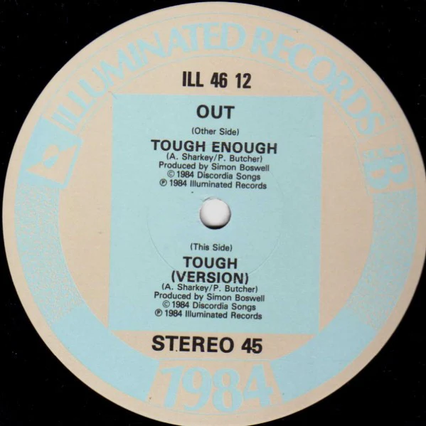 Out - Tough Enough (12") (Very Good Plus (VG+)) (Very Good Plus (VG+)) - Image 3