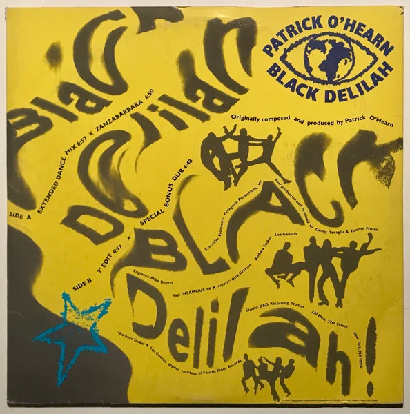 Patrick O'Hearn - Black Delilah / Journey To Yoroba (2x12", Promo) (Very Good Plus (VG+)) - Image 2