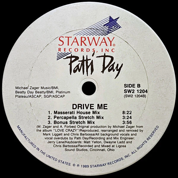 Patti Day - Drive Me (12") (Very Good Plus (VG+)) - Image 4