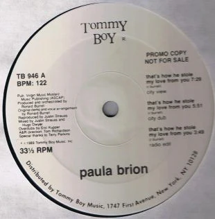 Paula Brion - That's How He Stole My Love From You (12", Promo) (Very Good Plus (VG+)) - Image 3