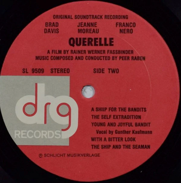 Peer Raben - Querelle - Original Soundtrack Recording (LP, Album) (Very Good Plus (VG+)) - Image 3
