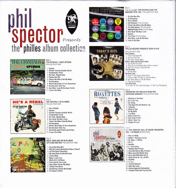 Phil Spector - The Philles Album Collection (CD, Album, Mono, RE, RM + CD, Album, Mono, RE, RM ) (Very Good Plus (VG+)) - Image 2