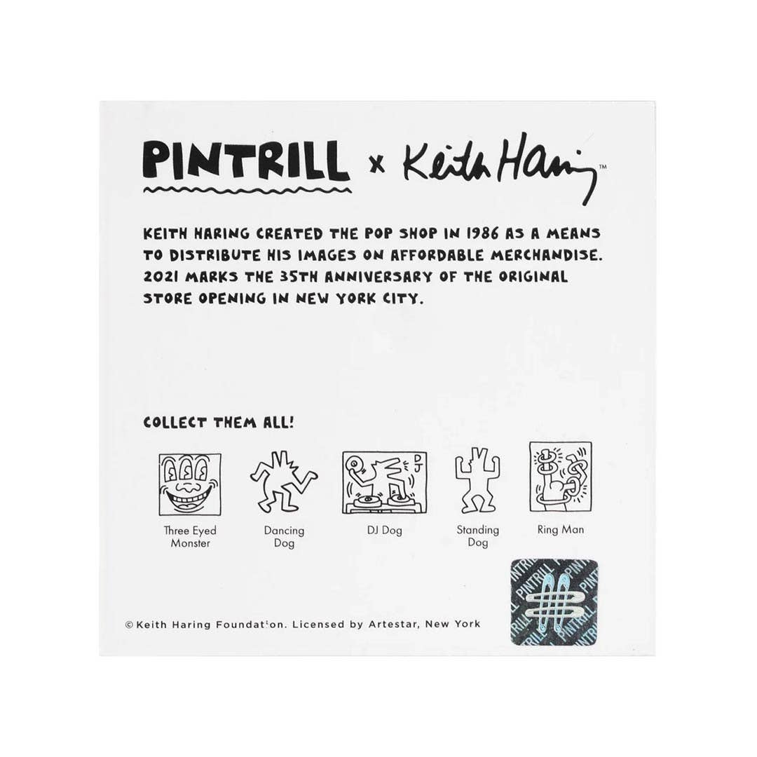 Keith Haring - POP SHOP - DJ Dog Pin - Image 2