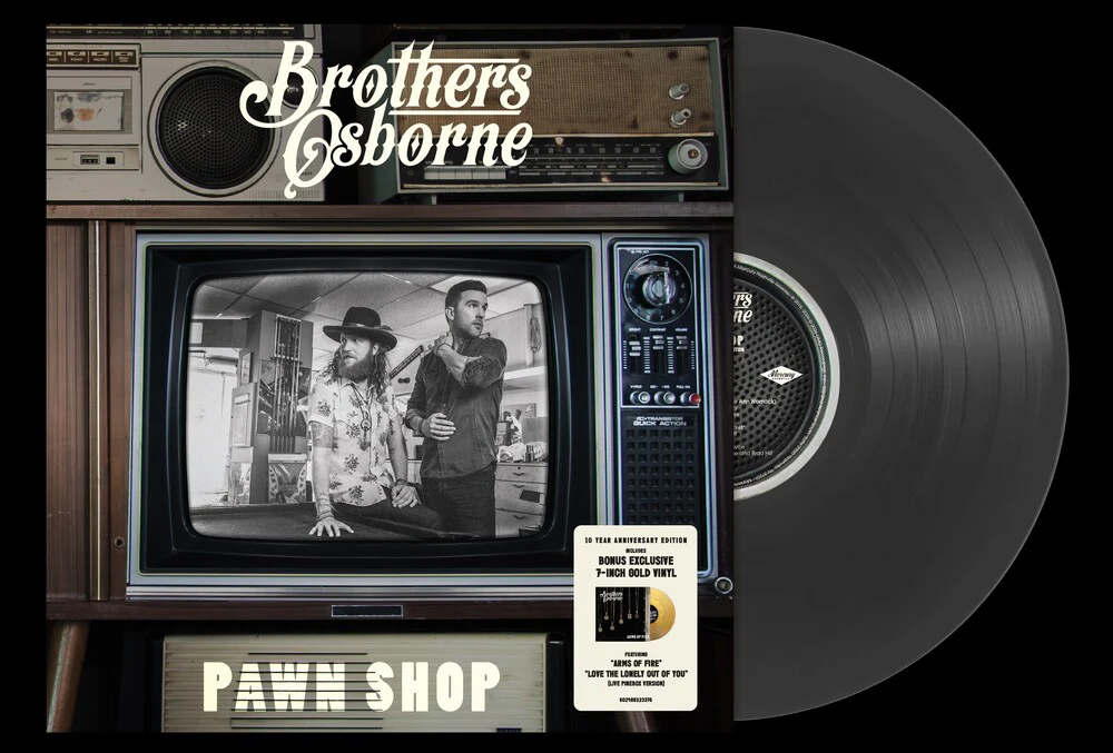 Brothers Osborne - Pawn Shop - 10 Year Anniversary (Black / Gold)