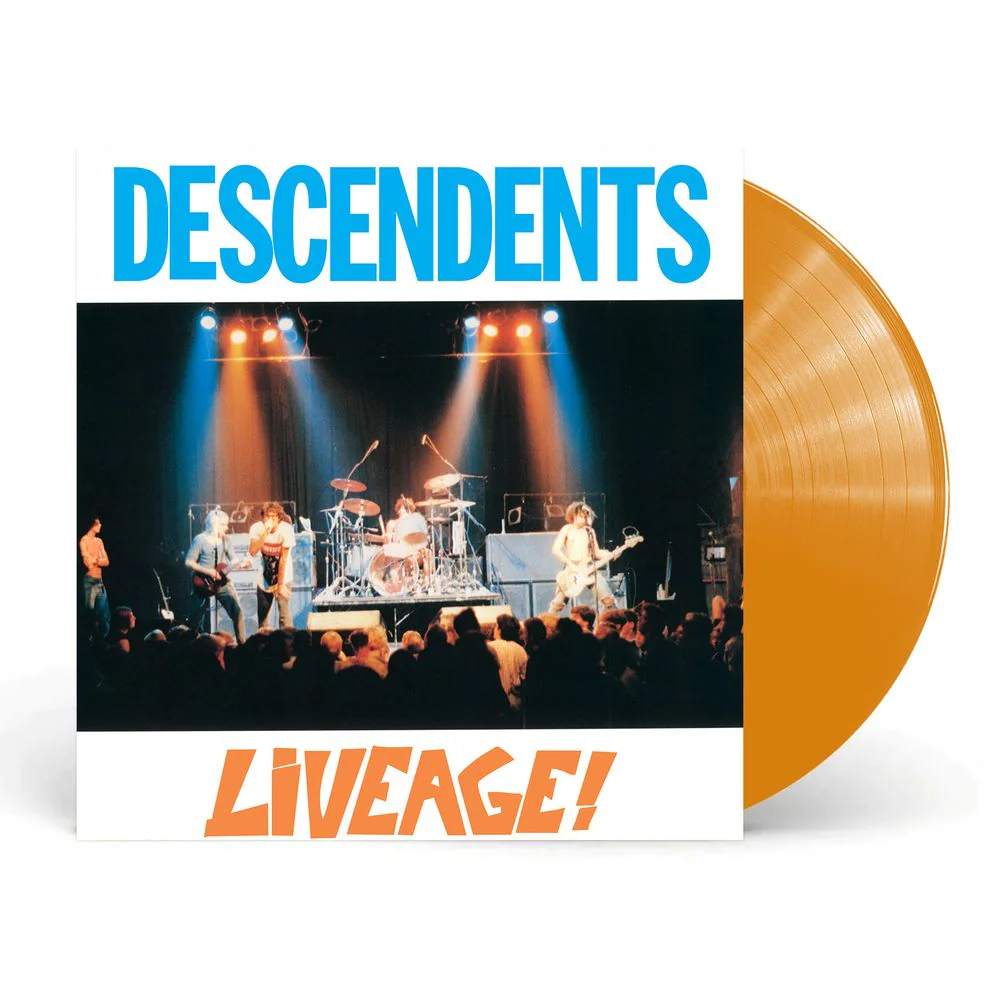 [PRE-ORDER] Descendents - Liveage! - 2026 (Transparent Orange)