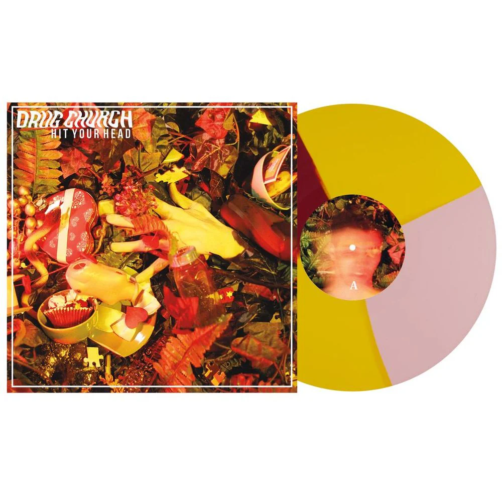 Drug Church - Hit Your Head (Indie Exclusive Baby Pink/Canary Yellow/Oxblood Quad)