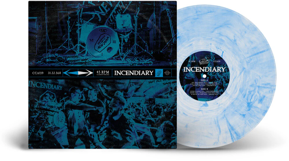 Incendiary - Product of New York (Indie Exclusive Clear w/ Cyan Marble)