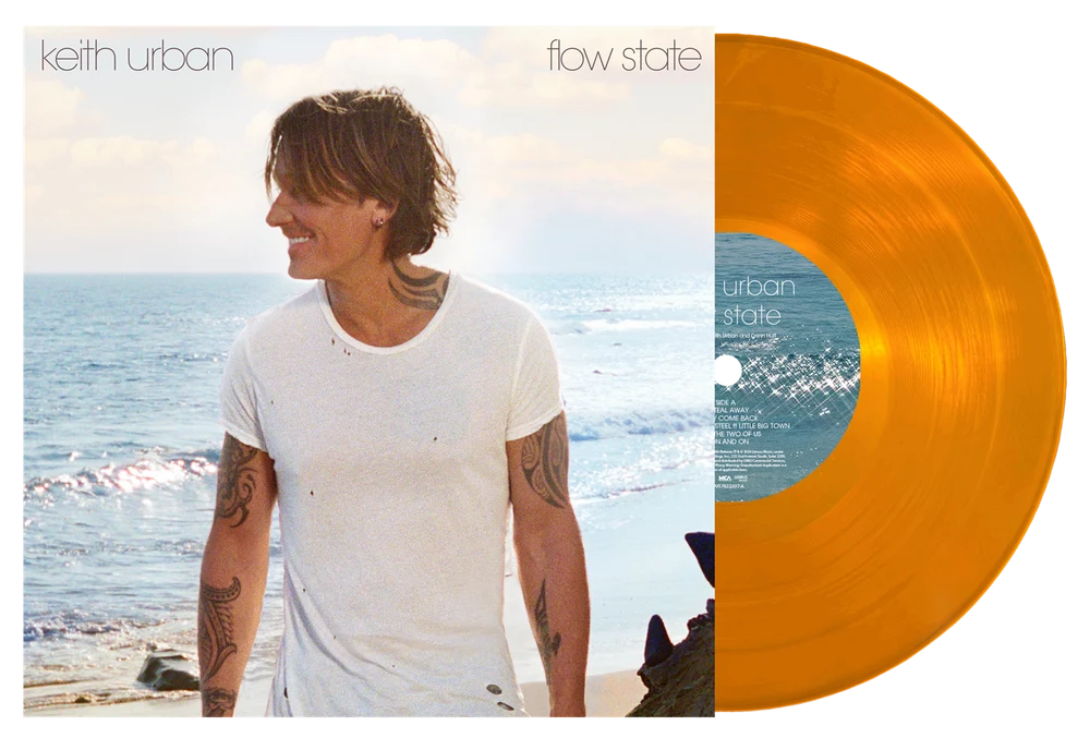 Keith Urban - flow state (Translucent Orange)