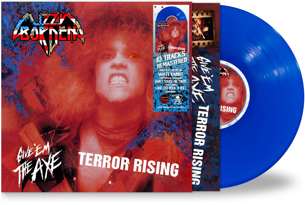 Lizzy Borden - Give 'em The Axe & Terror Rising - Blue (Blue) (LP)