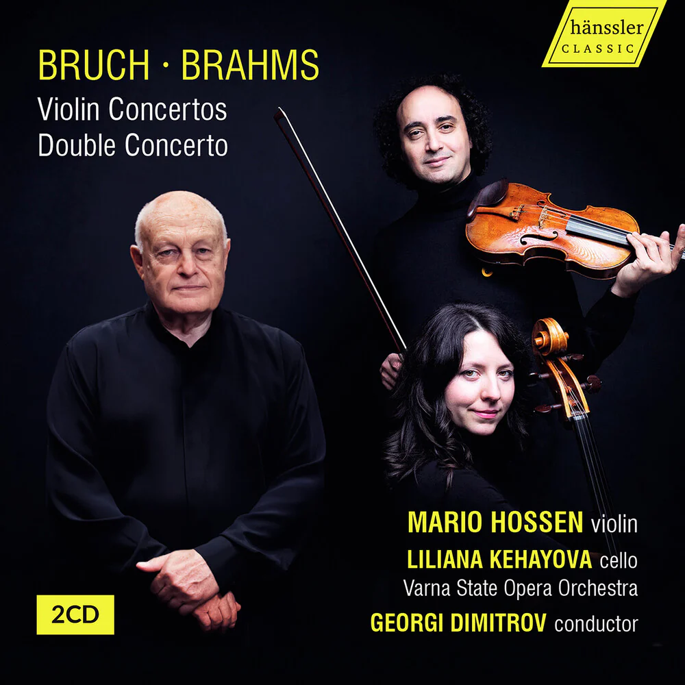 [PRE-ORDER] Mario Hossen - Brauch & Brahms: Violin Cons Double Concerto (CD)