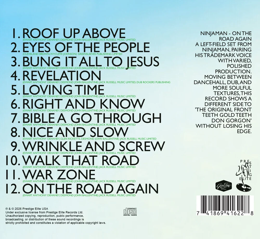 [PRE-ORDER] Ninjaman - On The Road Again (CD)