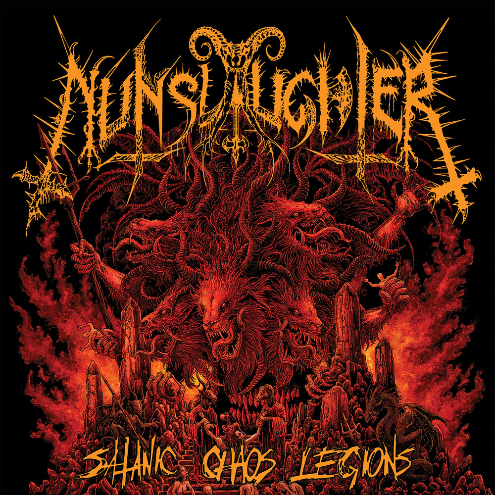 Nunslaughter - Satanic Chaos Legions (Red)