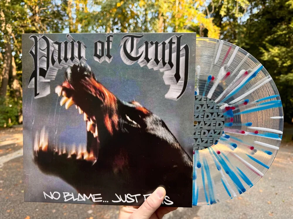 Pain Of Truth - No Blame Just Facts - Red/Blue (Blue) (Clear Vinyl) (Limited Edition)
