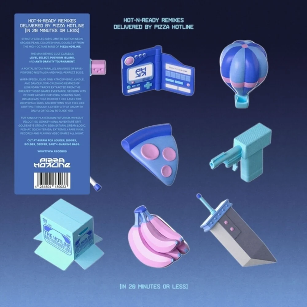Pizza Hotline - Hot-N-Ready Remixes Delivered By Pizza Hotline (LP)