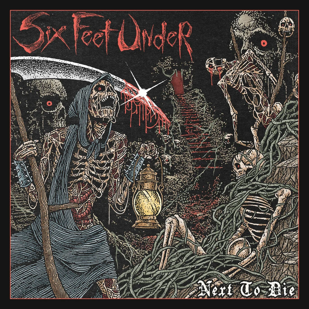 Six Feet Under - Next To Die (Red/Black Smoke)