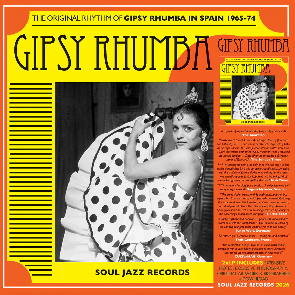 [PRE-ORDER] Soul Jazz Records Presents - Gipsy Rhumba: the Original Rhythm of Gipsy Rhumba in Spain 1965-74 (2lp) (LP)