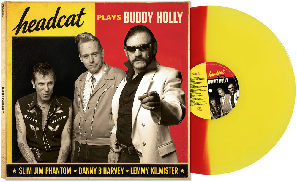 The Head Cat - Sings Buddy Holly (Red/Yellow Split)