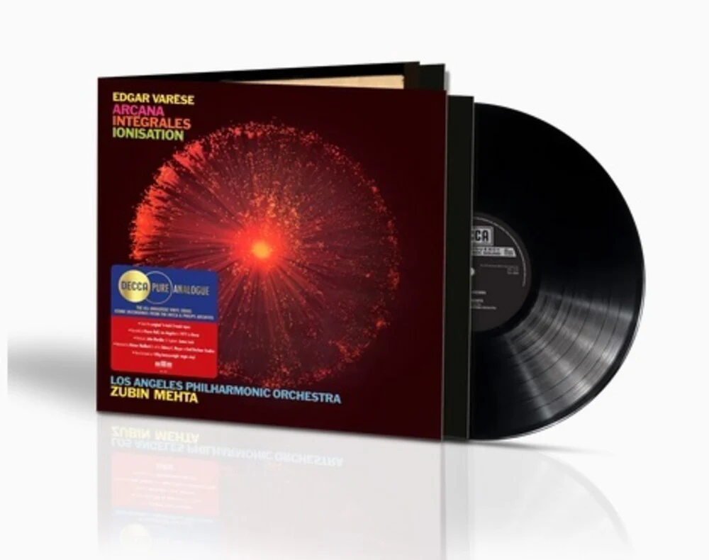 Varese / Zubin Mehta  / Los Angeles Philharmonic - Varese: Arcana Integrales Ionisation (Uk) (LP)
