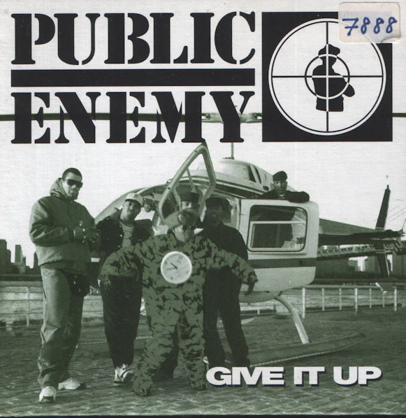 Public Enemy - Give It Up (CD, Maxi, Promo) (Very Good Plus (VG+))