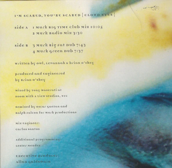 Qkumba Zoo - I'm Scared, You're Scared {Cloud Eyes} (12", Promo) (Very Good Plus (VG+)) - Image 3