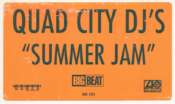 Quad City DJ's - Summer Jam (12", Promo) (Very Good Plus (VG+)) - Image 3