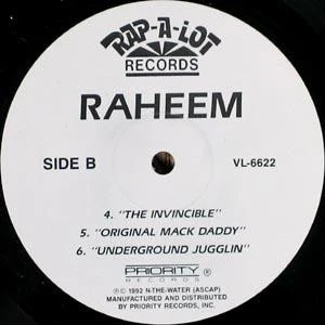 Raheem - 5th Ward (12", Smplr) (Very Good Plus (VG+)) - Image 2