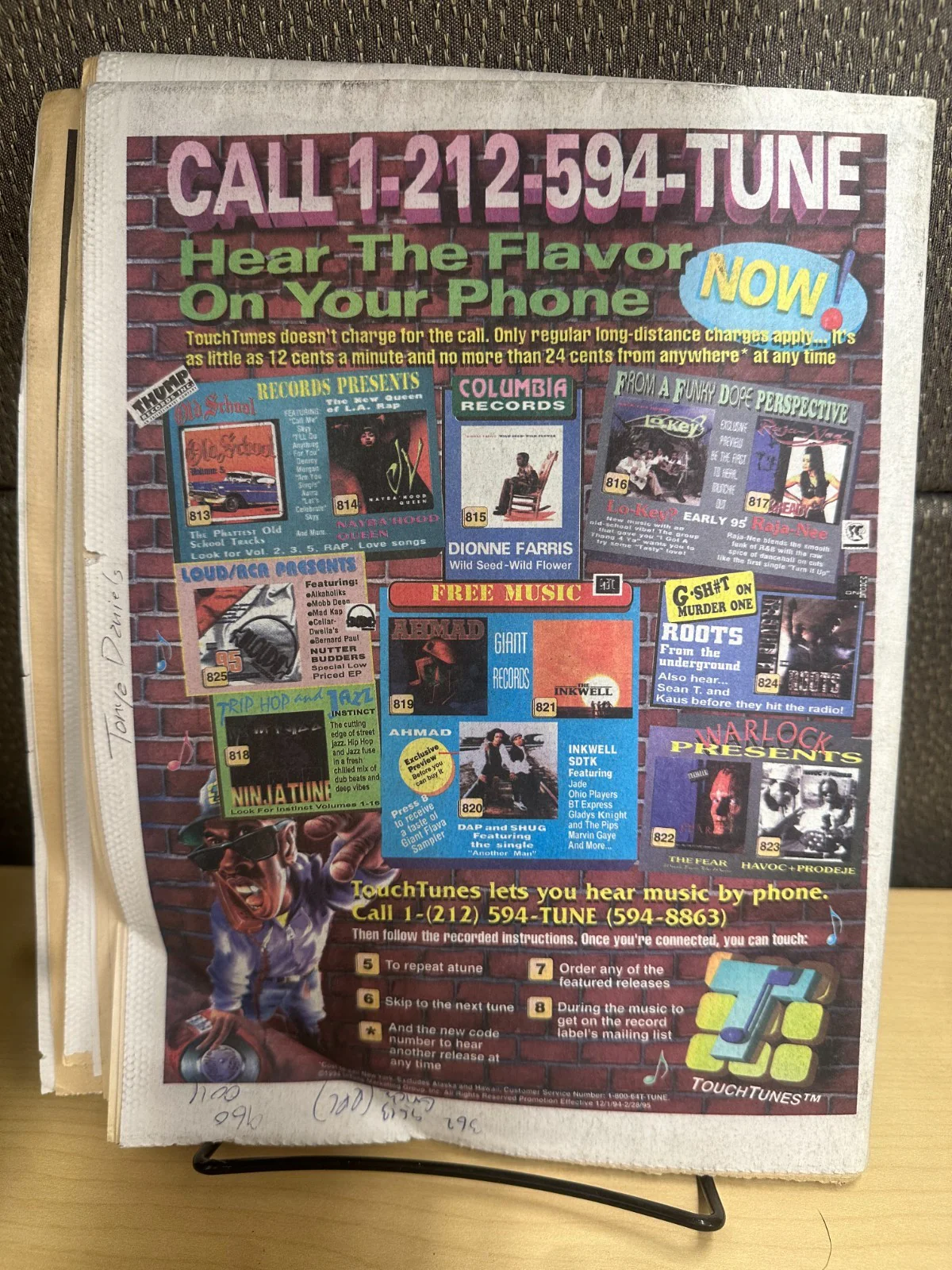 Rap Sheet Magazine (February 1995) Naughty By Nature/Mad Lion/Don Jaguar/P-Diddy - Image 3