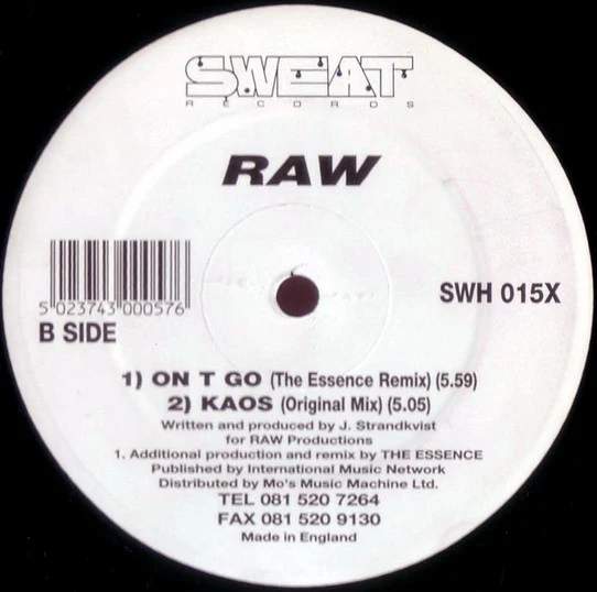 Raw - Kaos (12") (Very Good (VG)) - Image 2