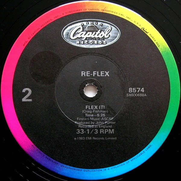 Re-Flex  - The Politics Of Dancing (12", Single) (Very Good Plus (VG+)) - Image 4