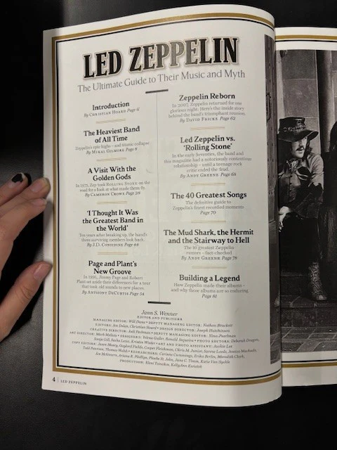 Rolling Stones Magazine (Led Zeppelin) - Image 3