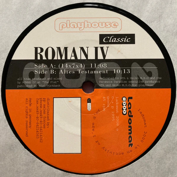 Roman IV - (14x7x4) / Altes Testament (12", RE) (Very Good (VG)) - Image 3