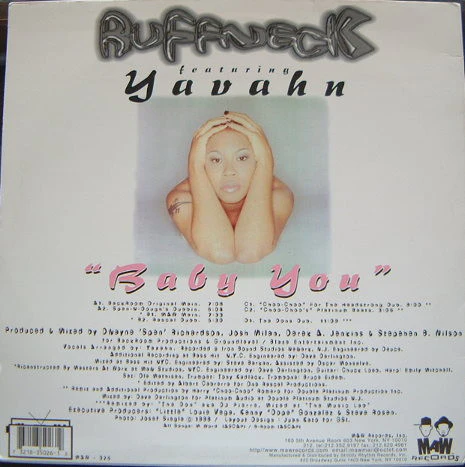 Ruffneck Featuring Yavahn - Baby You (2x12") (Very Good Plus (VG+)) (Very Good Plus (VG+)) - Image 3