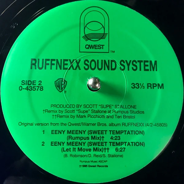 Ruffnexx Sound System - Eeny Meeny (Sweet Temptation) (12") (Very Good Plus (VG+)) - Image 4
