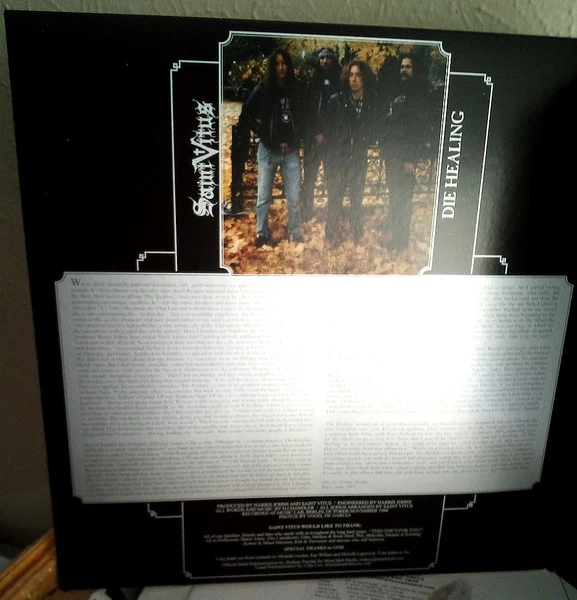 Saint Vitus - Die Healing (LP, Album, Ltd, RE, Gre) (Near Mint (NM or M-)) - Image 4