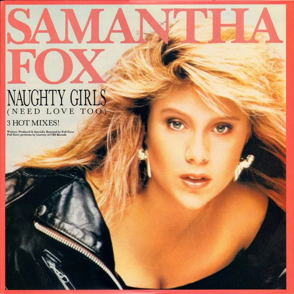 Samantha Fox - Naughty Girls (Need Love Too) / I Surrender (To The Spirit Of The Night) (12") (Very Good Plus (VG+)) (Very Good Plus (VG+))