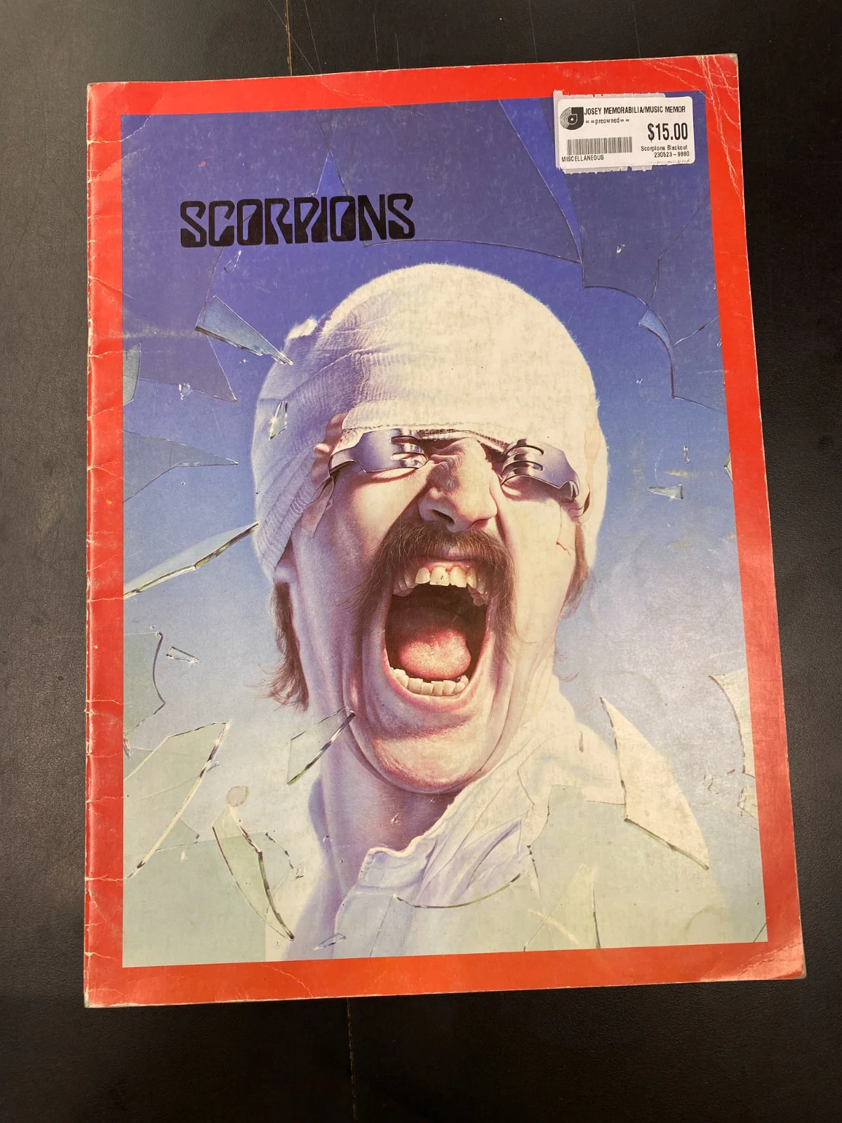 Scorpions - Blackout 1982 UK Tour Book