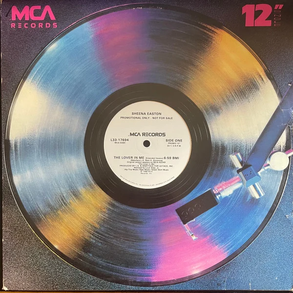 Sheena Easton - The Lover In Me (12", Single, Promo) (Very Good Plus (VG+)) (Very Good Plus (VG+))