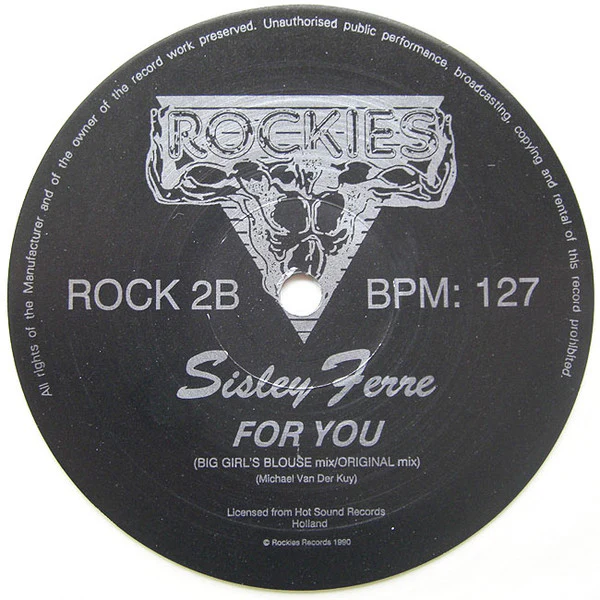 Sisley Ferré - He's All I Need and For You (12", Cle) (Very Good Plus (VG+)) (Very Good Plus (VG+)) - Image 4