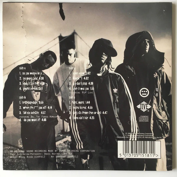 Souls Of Mischief - No Man's Land (2xLP, Album) (Very Good Plus (VG+)) - Image 2