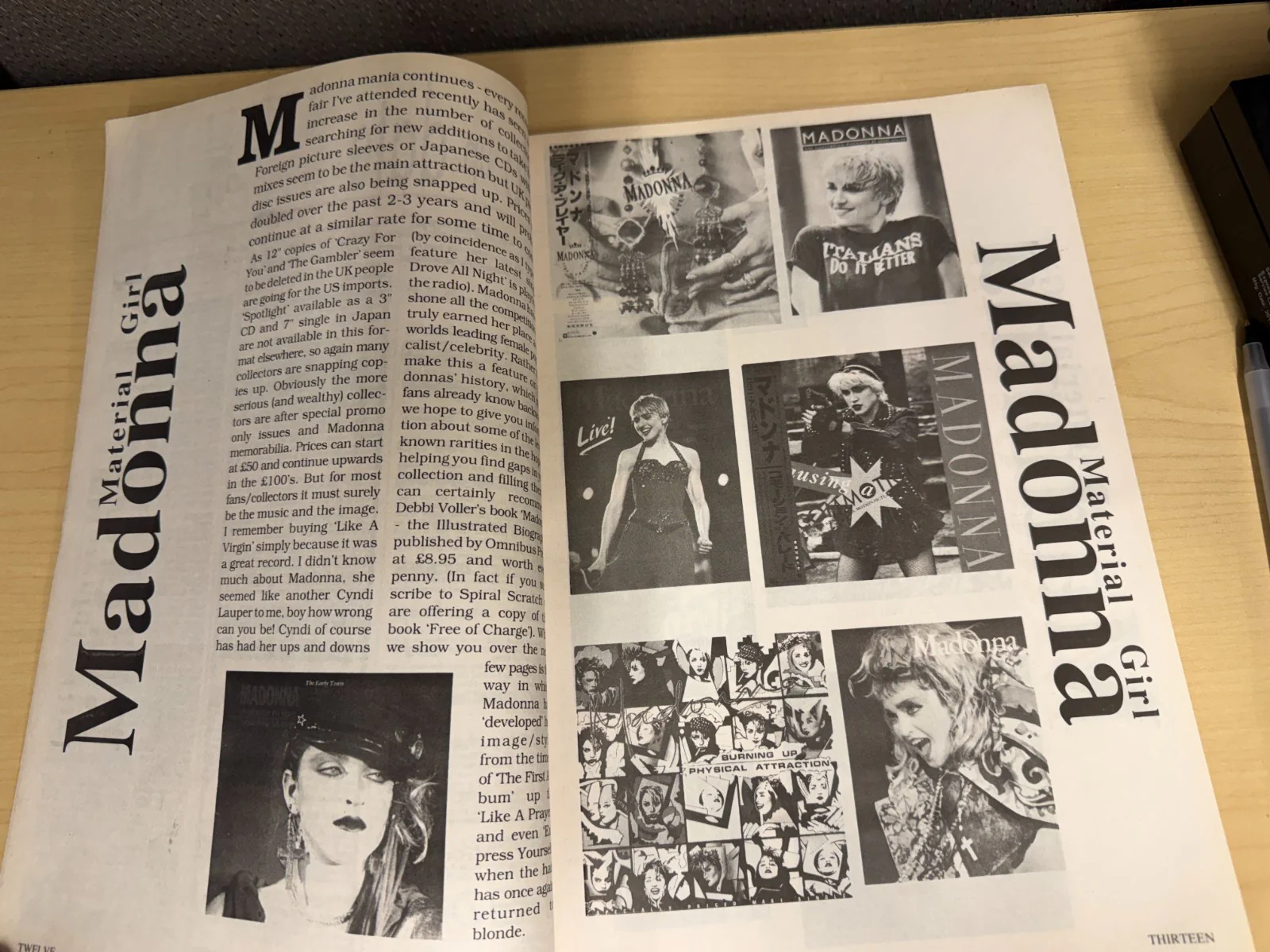 SPIRAL SCRATCH Magazine No. 7 July 1989 Madonna, Monty Python, The Dickies No 7" - Image 5