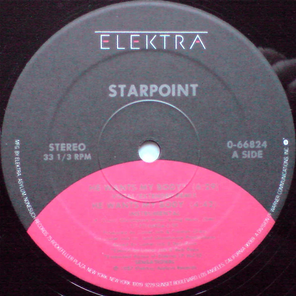 Starpoint - He Wants My Body (12") (Very Good Plus (VG+)) - Image 3